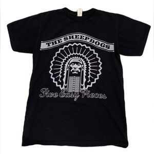 The Sheepdogs "Five Easy Pieces" Band T-Shirt - Black, Size S